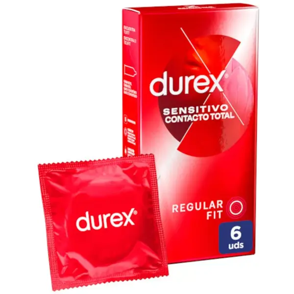 Preservativo Durex Sensitivo Delgado 6 Unidades