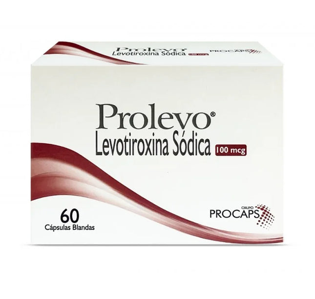Prolevo 100 Mcg 60 Caps Blandas