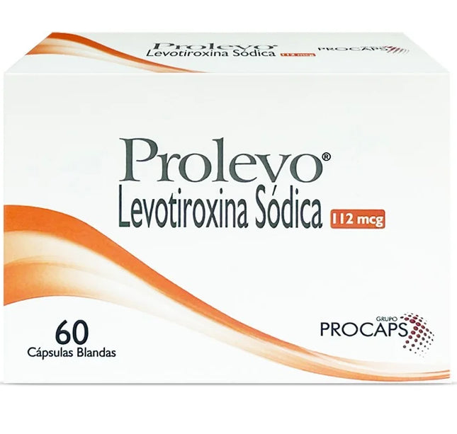 Prolevo 112 Mcg 60 Caps Blandas