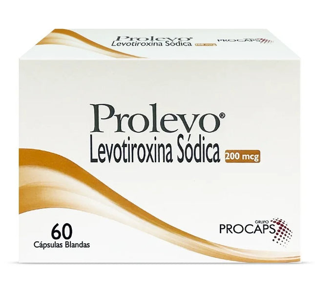 Prolevo 200 Mcg 60 Capsulas