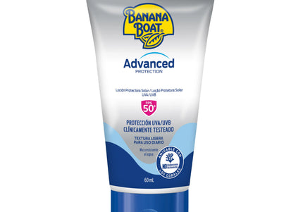 Bloqueador Banana Advanced Protec Spf 50+ 60Ml
