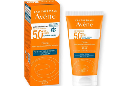 Protector Solar Avene Fluido Spf50+ 50Ml