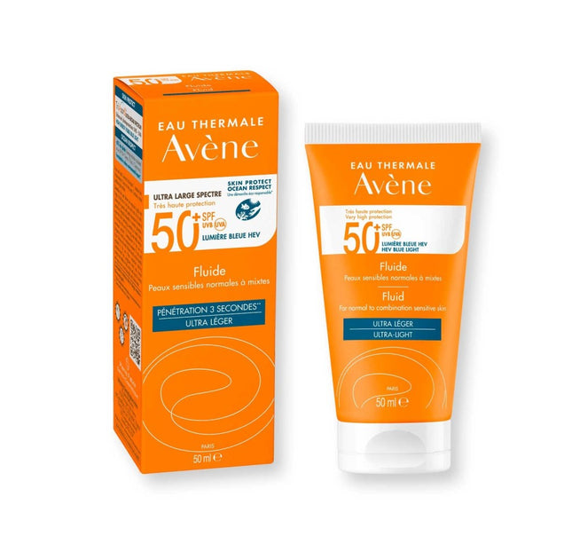 Protector Solar Avene Fluido Spf50+ 50Ml
