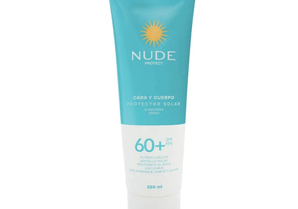 Protector Solar Nude Spf 60 Cara Cuer 220Ml