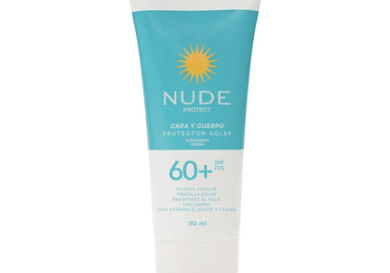 Protector Nude Cara Y Cuerpo Spf 60 90 Ml