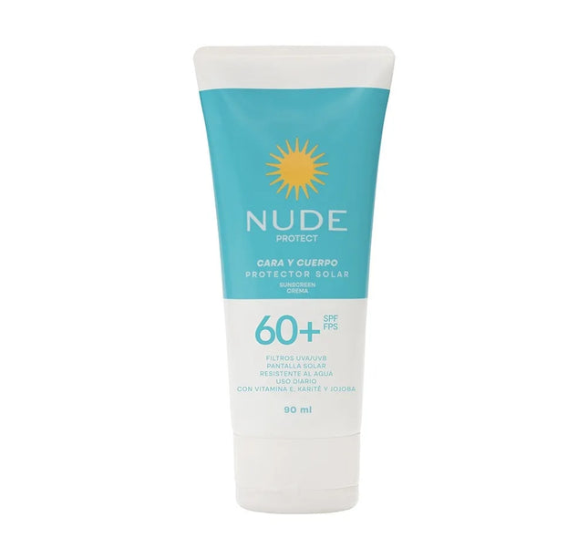 Protector Nude Cara Y Cuerpo Spf 60 90 Ml