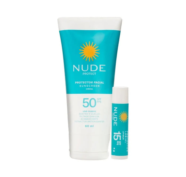 Protector Solar Nude Facial Spf 50 60Ml Gts Protector Labial