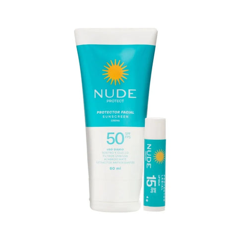 Protector Solar Nude Facial Spf 50 60Ml Gts Protector Labial