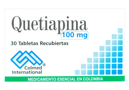 Quetiapina 100 Mg 30 Tbs