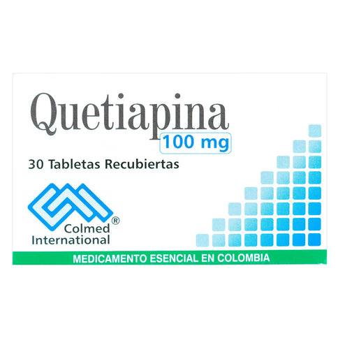 Quetiapina 100 Mg 30 Tbs