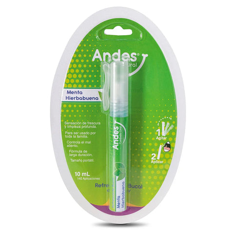 Refrescante Bucal Spray Menta-Hierbabuena 10Ml
