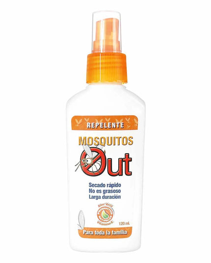 REPELENTE OUT MOSQUITOS ALOE VERA 120 ML