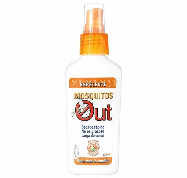 Repelente Out Mosquitos Aloe Vera 120 Ml