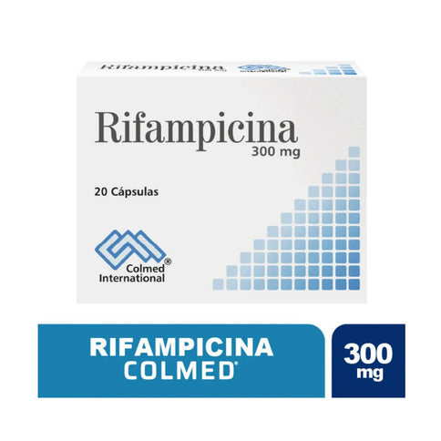 Rifampicina 300 Mg 20 Capsulas