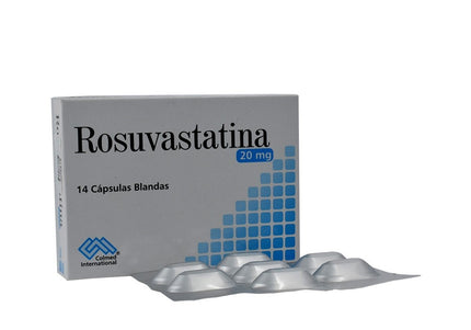 Rosuvastatina 20 Mg 14 Tabletas