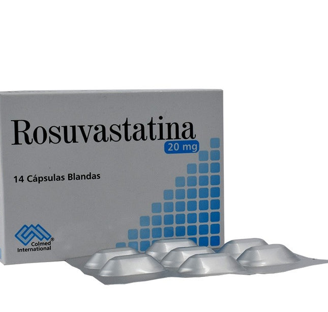 Rosuvastatina 20 Mg 14 Tabletas
