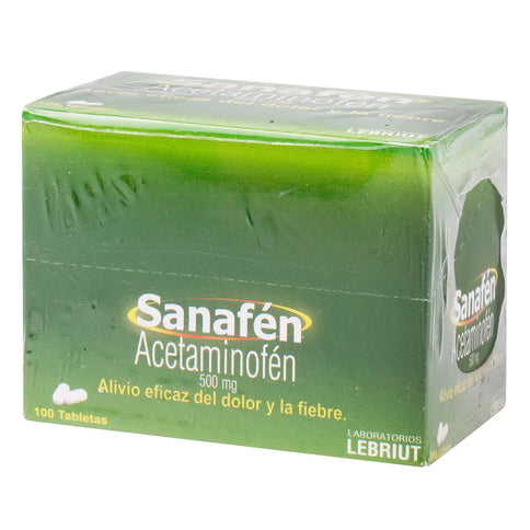 Sanafen 500 Mg 100 Tbs