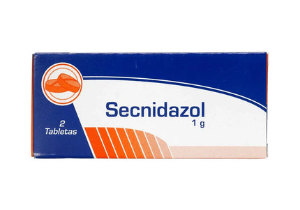 Secnidazol 1 Mg 2 Tabletas Coa