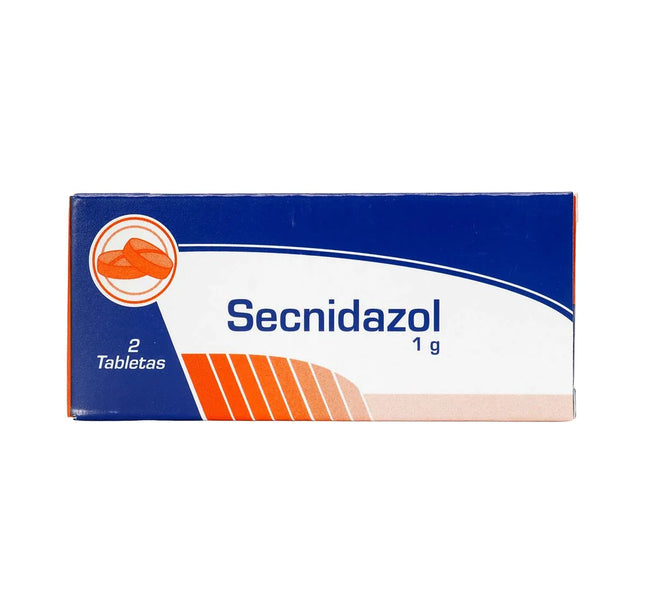 Secnidazol 1 Mg 2 Tabletas Coa