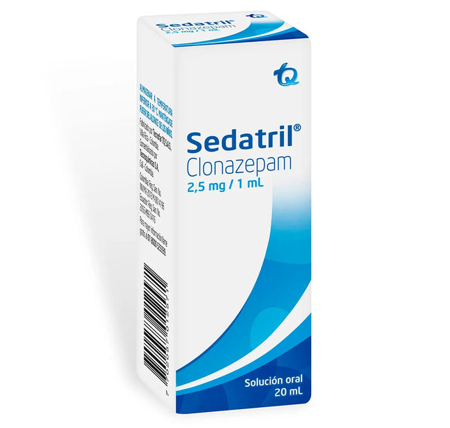 Sedatril Gotas 2 5 Mg 20 Ml C