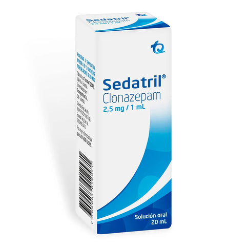 Sedatril Gotas 2 5 Mg 20 Ml C
