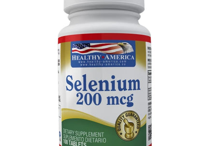 Selenium 200Mcg Healthy America 100Tab