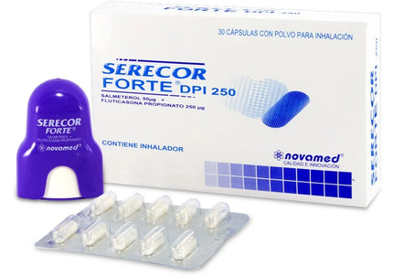 Serecor Forte Dpi 250 30 Capsulas Con Inhalador