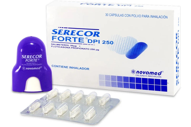 Serecor Forte Dpi 250 30 Capsulas Con Inhalador