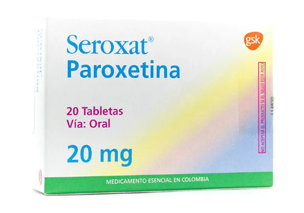 Seroxat 20 Mg 20 Tabletas