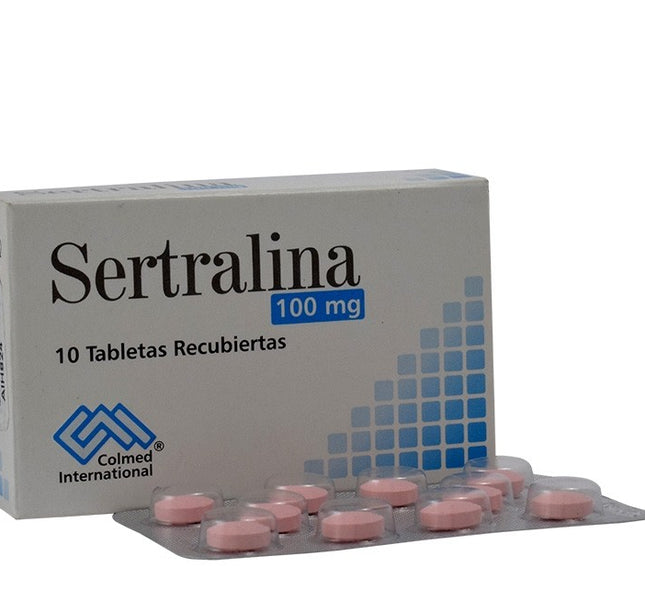 Sertralina 100 Mg 10 Tabletas