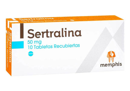 Sertralina 50 Mg 10 Tbs Rec Mp