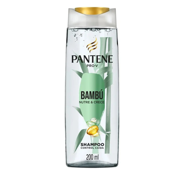 Shampoo Pantene Control Caída Bambú 200 Ml