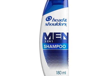 Shampoo Head-Shoulders Men 3 En 1 180 Ml