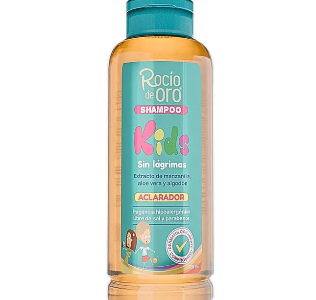 Shampoo Kids Rocio De Oro Aclarador 500 Ml