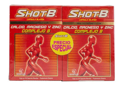2 Shot B 30 Capsulas Precio Especial