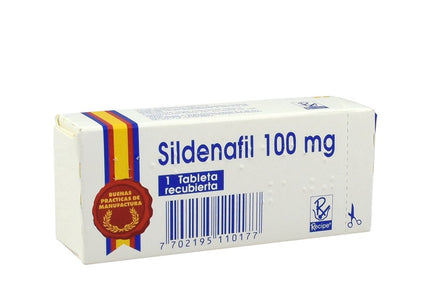 Sildenafil 100 Mg 1 Tableta Recubierta