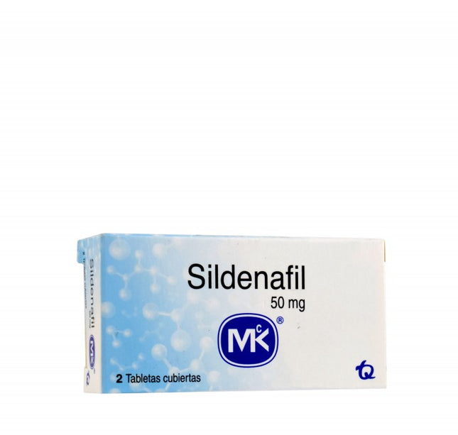 Sildenafil 50 Mg 2 Tabletas Mk