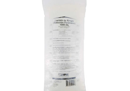Solucion Lactato Ringer 1000Ml Corpaul Bolsa
