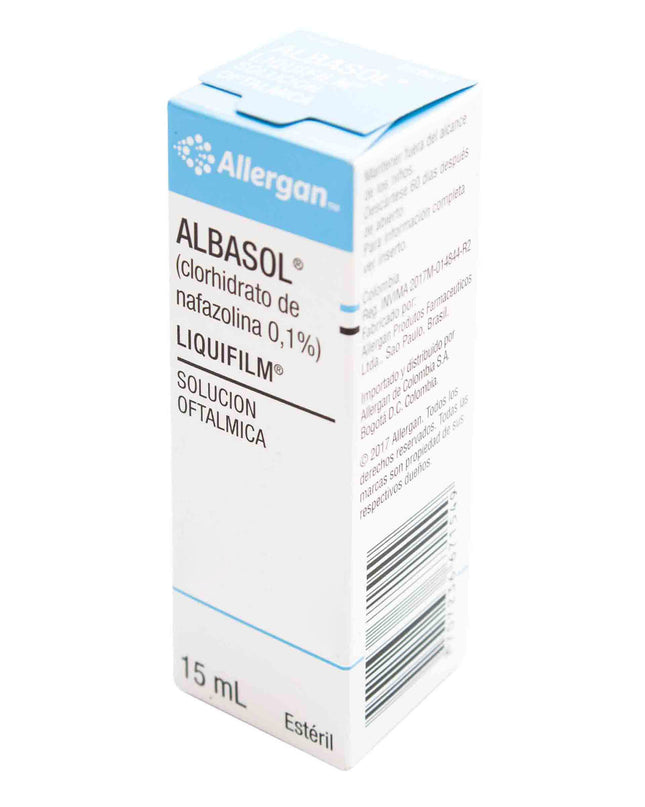 ALBASOL SOLUCION OFTALMICA 15 ML