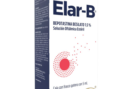 ELAR-B SOLU.OFTALMICA GOTERO 5ML