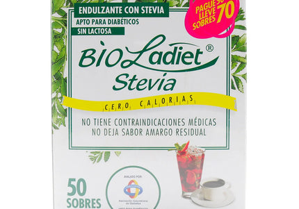 Stevia Bioladiet 50 Sobres + 20 Sobres