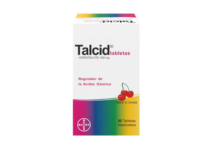TALCID CEREZA 60 TABLETAS