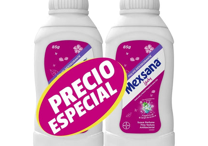 2 Talco Mexsana Lady 85 Gr