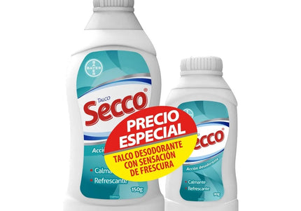 Talco Secco 150 Gr+90 Gr