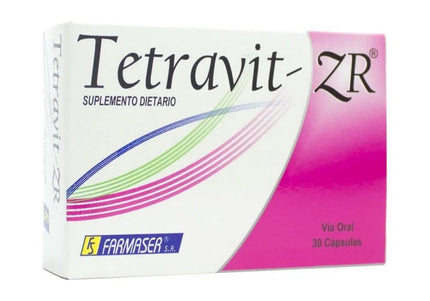 Tetravit Zr 30 Capsulas Farmaser