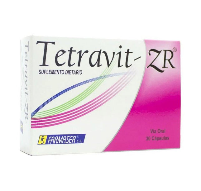 Tetravit Zr 30 Capsulas Farmaser