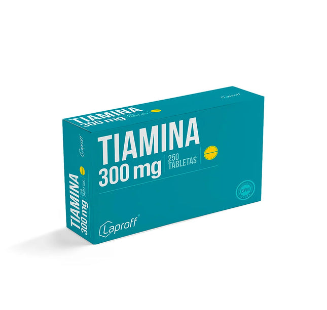 Tiamina 300 Mg 250 Tabletas