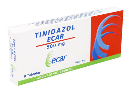 Tinidazol 500 Mg 8 Tabs Ecar