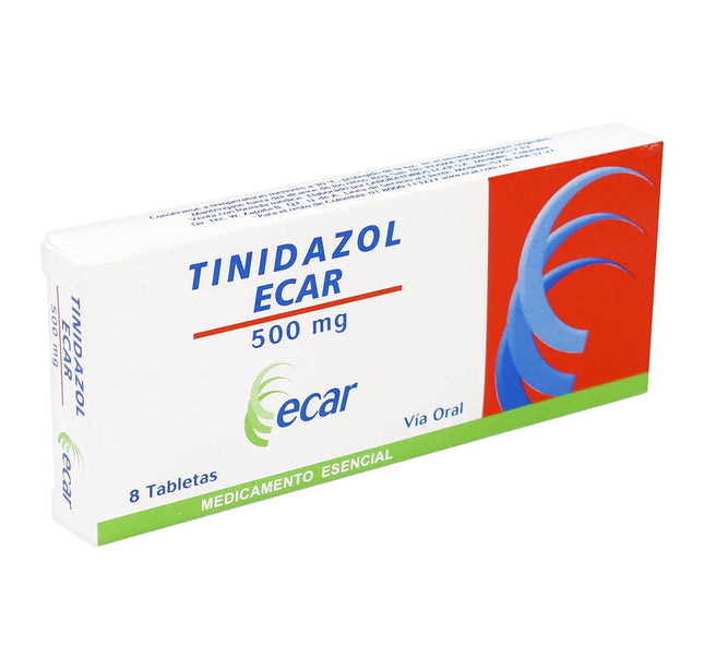 Tinidazol 500 Mg 8 Tabs Ecar
