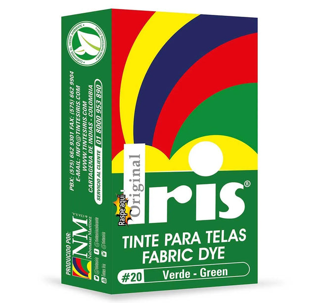 Tinte Iris 20 Verde 9 Gr